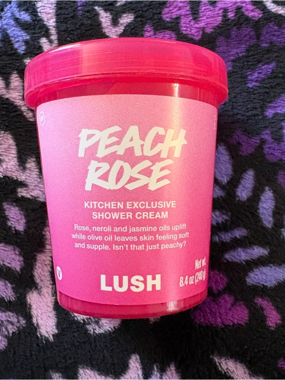 Lush Kitchen Peach Rose kitchen exclusive shower cream May 2026